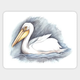 Watercolour Pelican Magnet